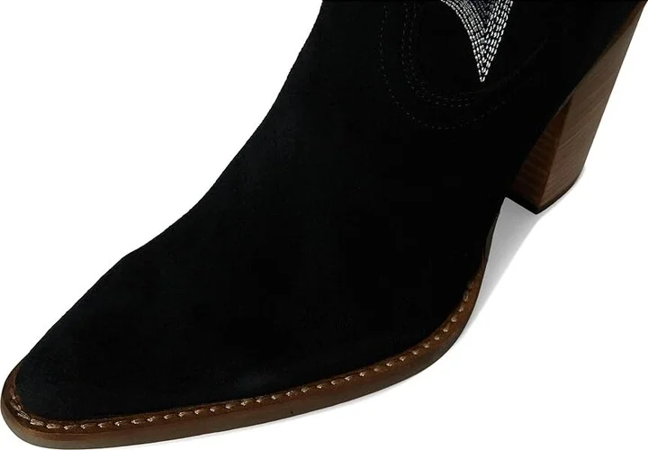 Dingo Primadonna Suede Women's Boots Cowboy Women's Boots Black : 7.5 B - Medium - Image 2