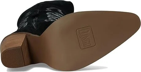 Dingo Primadonna Suede Women's Boots Cowboy Women's Boots Black : 7.5 B - Medium - Image 3