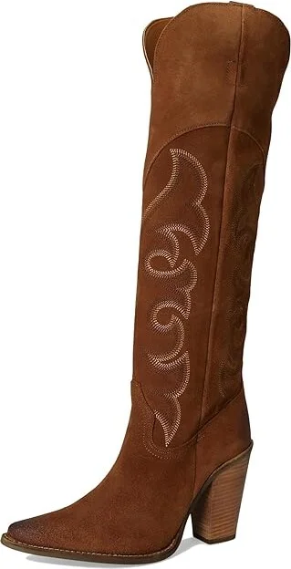 Dingo Primadonna Suede Women's Boots Cowboy Women's Boots Black : 7.5 B - Medium - Image 11