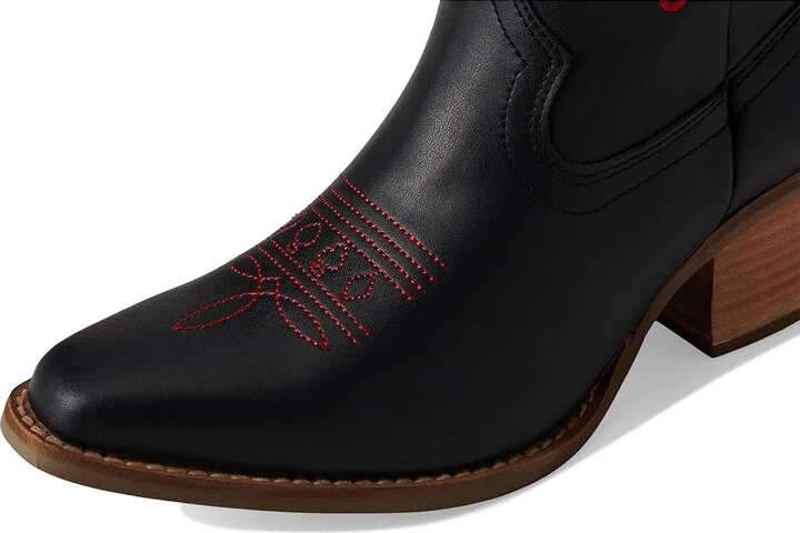 Dingo Queen A Hearts Women's Boots Black : 8 B - Medium, Leather - Image 7