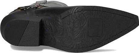 Dingo Ride A Way Cowboy Women's Boots Black : 6 B - Medium, Leather - Image 3