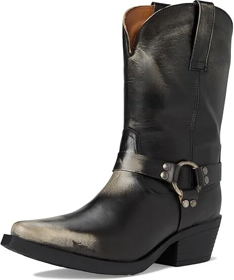 Dingo Ride A Way Cowboy Women's Boots Black : 6 B - Medium, Leather - Image 5