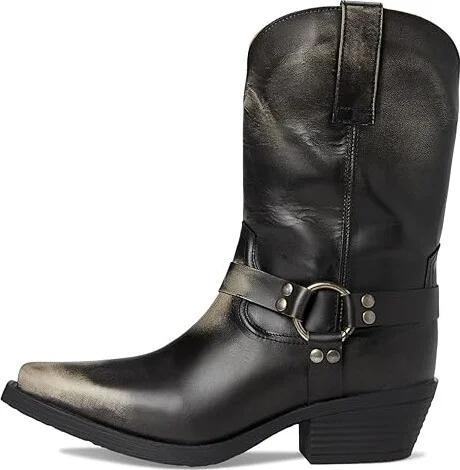 Dingo Ride A Way Cowboy Women's Boots Black : 6 B - Medium, Leather - Image 6