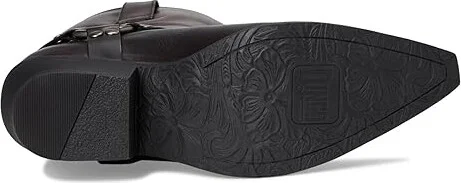 Dingo Ride A Way Cowboy Women's Boots Black : 6 B - Medium, Leather - Image 9
