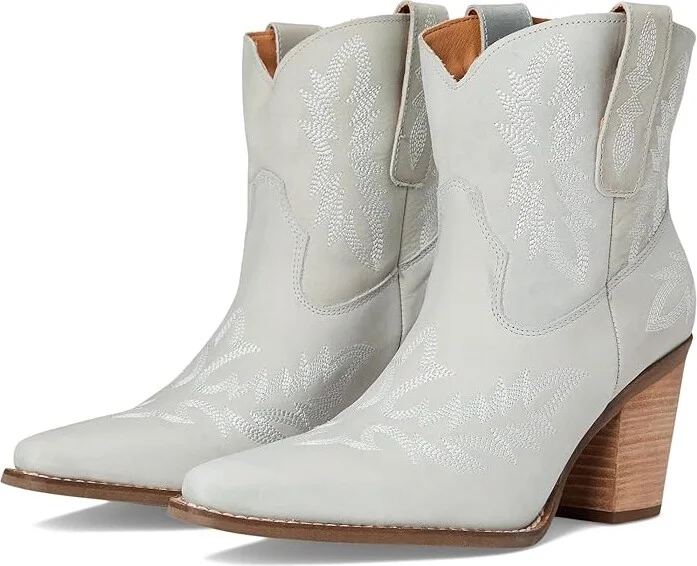 Dingo Rocky Top Cowboy Women's Boots White : 8 B - Medium, Leather