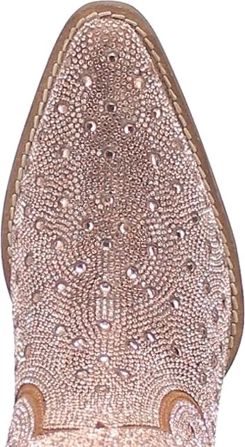 Dingo Silver Dollar Leather Boot Women's Shoes Rose Gold : 7.5 B - Medium - Image 2