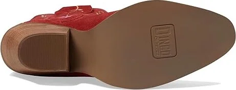 Dingo Sugar Bug Women's Boots Red : 7 B - Medium, Leather - Image 3
