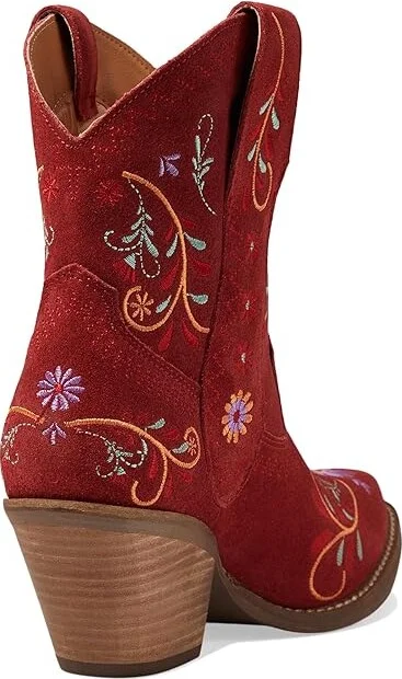 Dingo Sugar Bug Women's Boots Red : 7 B - Medium, Leather - Image 4