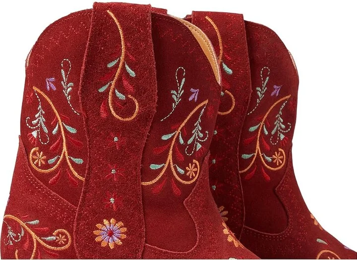 Dingo Sugar Bug Women's Boots Red : 7 B - Medium, Leather - Image 6