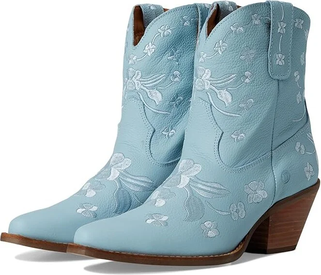 Dingo Sweetheart Cowboy Women's Boots Blue : 9.5 B - Medium, Leather