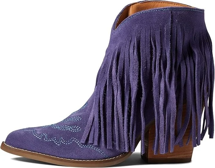 Dingo Tangles Women's Boots Plum : 6.5 B - Medium, Leather - Image 5