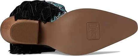 Dingo Tequila Sunrise Suede Women's Boots Cowboy Women's Boots Black : 8.5 B - Medium, Leather - Image 3