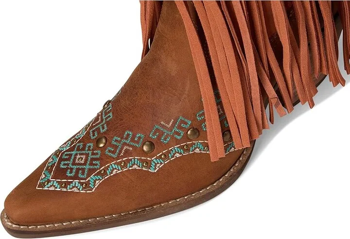 Dingo Tequila Sunrise Suede Women's Boots Cowboy Women's Boots Black : 8.5 B - Medium, Leather - Image 8