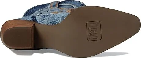 Dingo Texas Tornado Women's Shoes Blue : 6 B - Medium, Textile - Image 3