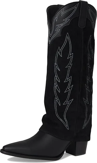 Dingo Wild Fire Cowboy Women's Boots White : 9.5 B - Medium, Leather/Suede - Image 11
