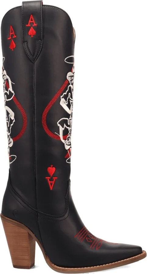 Dingo Women's Ace Of Spades Leather Boot - Image 5
