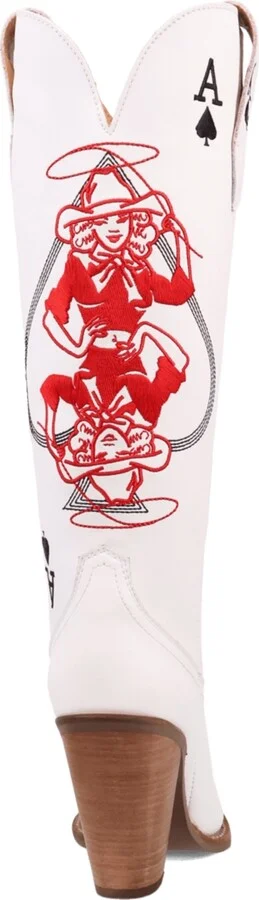 Dingo Women's Ace Of Spades Leather Boot - Image 7