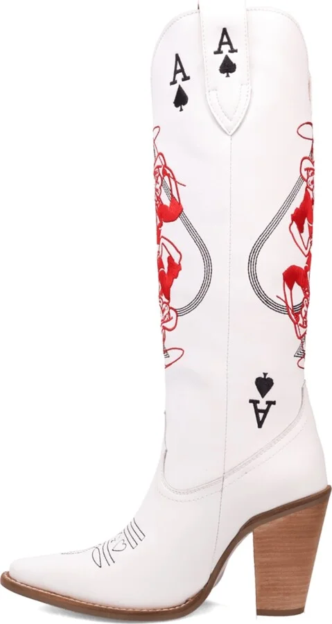 Dingo Women's Ace Of Spades Leather Boot - Image 11