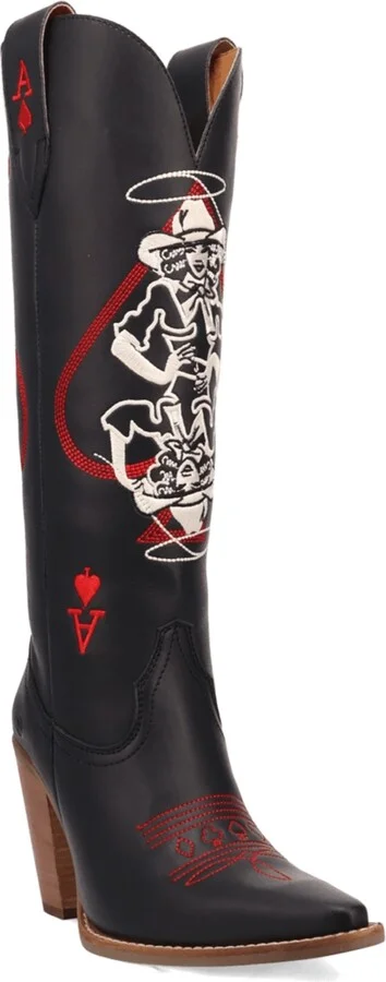 Dingo Women's Ace Of Spades Leather Boot
