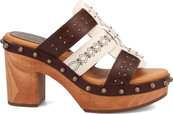 Dingo Women's Chateau Wooden Sandal - Image 5