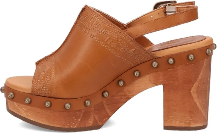 Dingo Women's Clover Wooden Sandal - Image 7