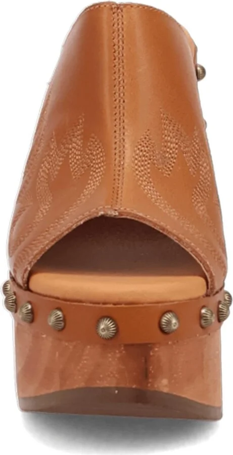 Dingo Women's Free Spirit Wooden Sandal - Image 9