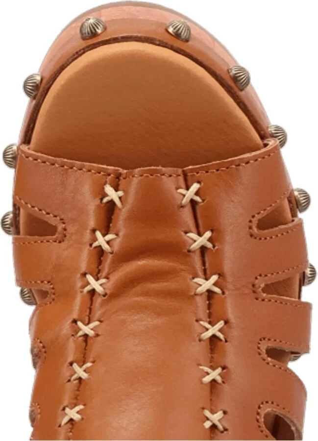 Dingo Women's Gema Wooden Sandal - Image 6