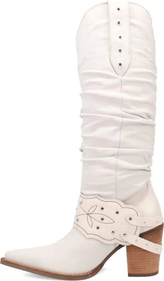 Dingo Women's Grit N' Grace Leather Boot - Image 3