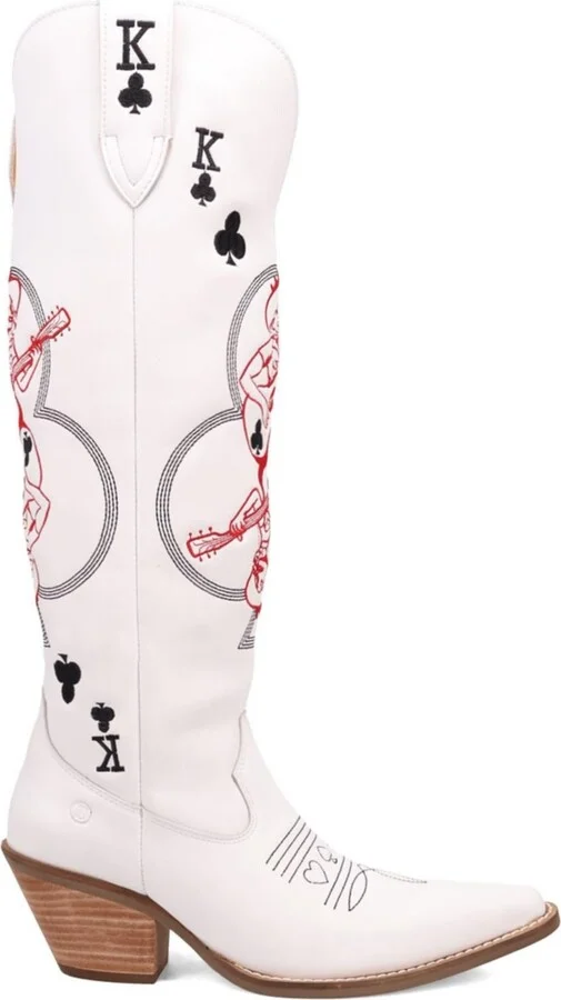 Dingo Women's King Of Clubs Leather Boot - Image 2