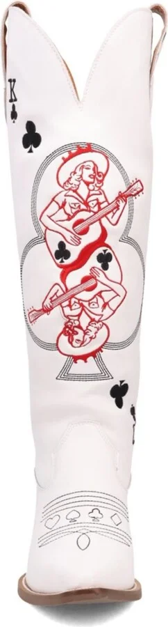 Dingo Women's King Of Clubs Leather Boot - Image 4