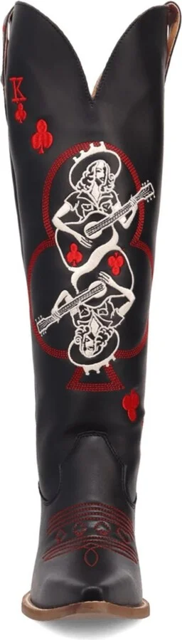 Dingo Women's King Of Clubs Leather Boot - Image 10