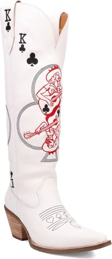 Dingo Women's King Of Clubs Leather Boot