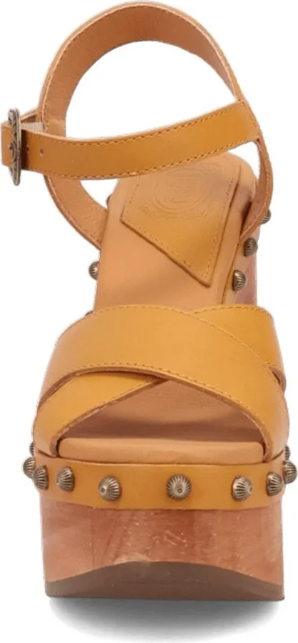 Dingo Women's Lotus Wooden Sandal - Image 9