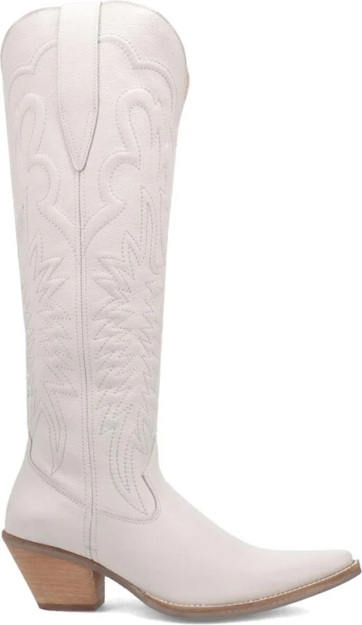 Dingo Women's Raisin Kane Leather Boots - Image 4