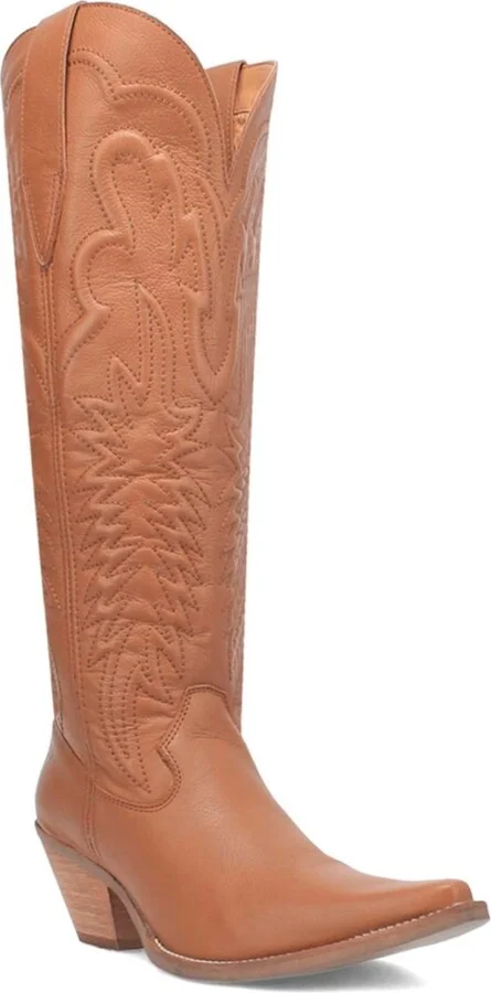 Dingo Women's Raisin Kane Leather Boots