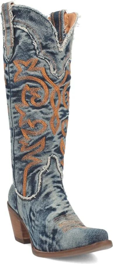 Dingo Women's Texas Tornado Denim Boots
