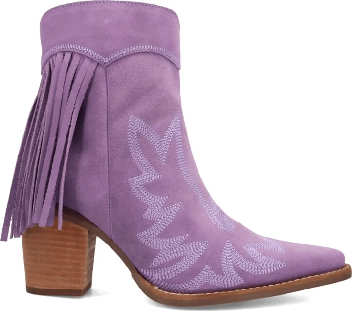 Dingo Women's Wild Sage Leather Bootie - Image 2