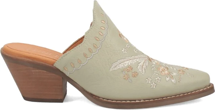 Dingo Women's Wildflower Leather Mule - Image 7