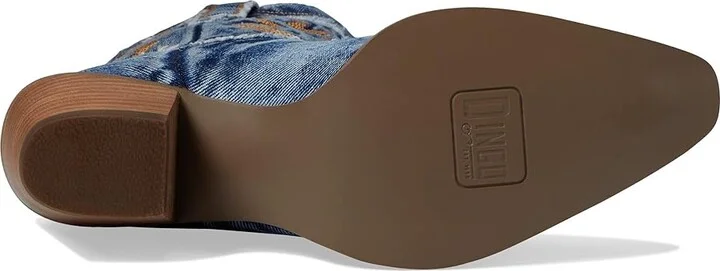 Dingo Y'All Need Dolly Women's Shoes Blue : 6 B - Medium, Textile - Image 3