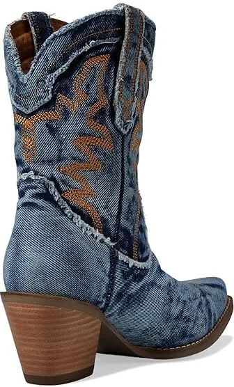 Dingo Y'All Need Dolly Women's Shoes Blue : 6 B - Medium, Textile - Image 4