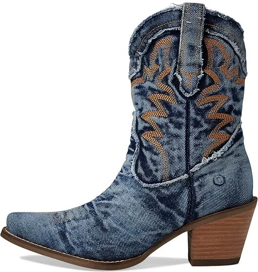 Dingo Y'All Need Dolly Women's Shoes Blue : 6 B - Medium, Textile - Image 5