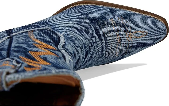 Dingo Y'All Need Dolly Women's Shoes Blue : 6 B - Medium, Textile - Image 6