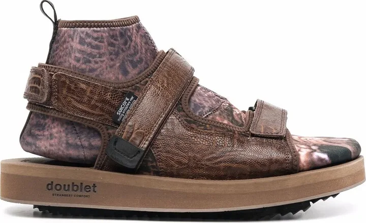 Dinossaur layered sandals