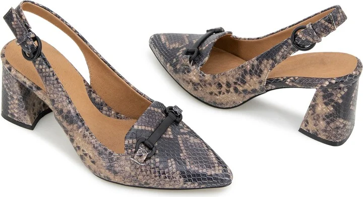 Dionne Block Heel Slingback Pump - Image 8