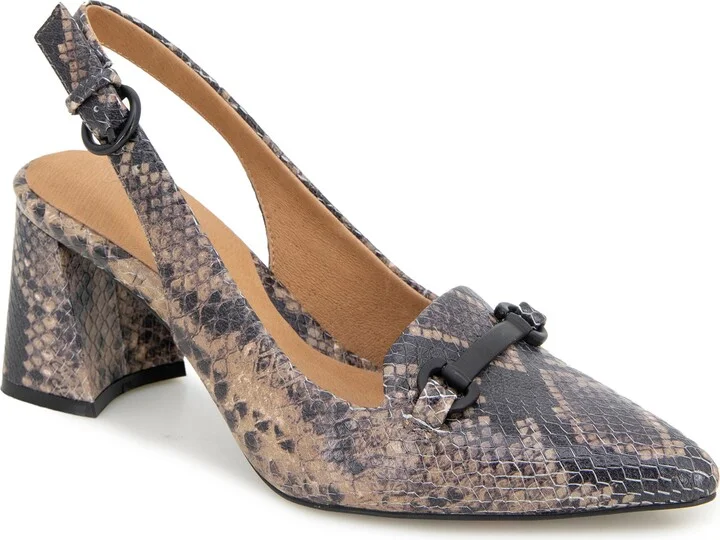 Dionne Block Heel Slingback Pump