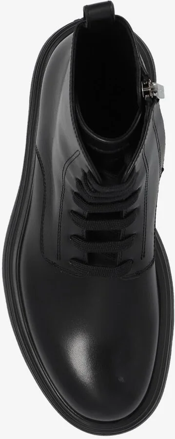 Dionne Combat Leather Boots - Image 3