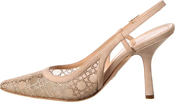 Dior Capture Mesh & Suede Slingback Pump - Image 2