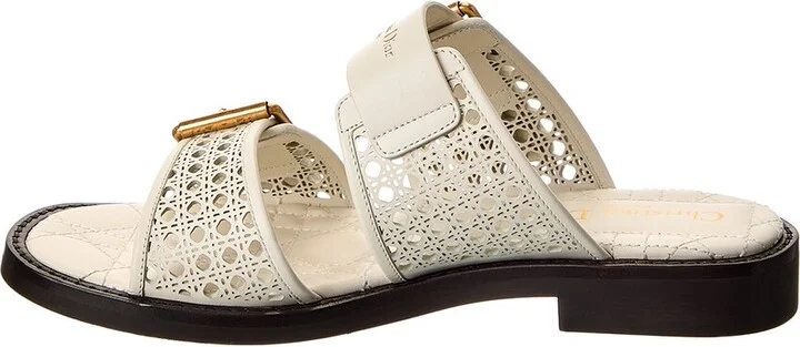 Dior D-Avenue Leather Sandal - Image 2