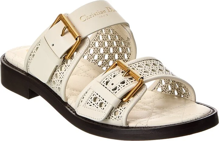 Dior D-Avenue Leather Sandal