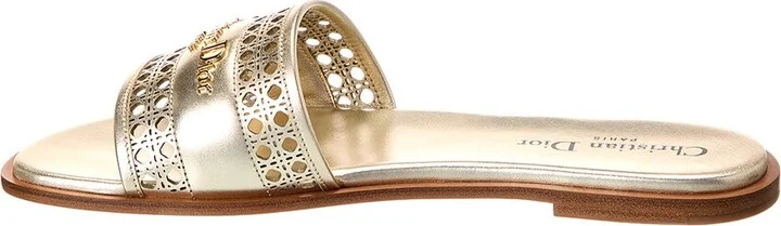 Dior D-Lane Leather Sandal - Image 2